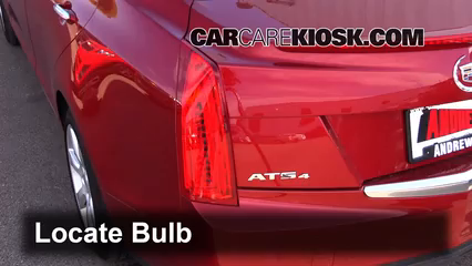 2013 Cadillac ATS Performance 3.6L V6 FlexFuel Lights Tail Light (replace bulb)